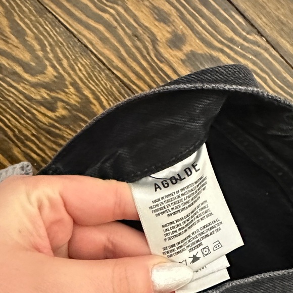 Agolde Black Denim Jeans - Picture 3 of 7